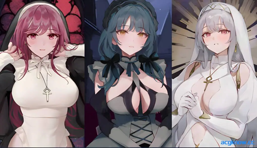 [PC][ACT/中文/动态] 修女[暗黑] Nunholy V1.0.01 官方中文版[663M]