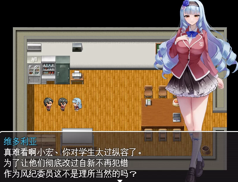 【探索RPG/都市校园/汉化】魅魔与审判V1.0 个人赞助AI汉化版 [1+1.50G][百度盘]