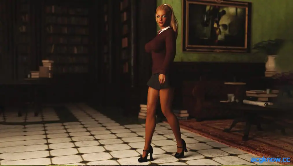 [PC][欧美SLG/官中/动态] 图书馆员的欲望 Librarian Lust 官方中文版 [745M]