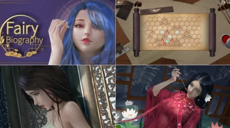 PC【古风精美触摸互动SLG动态步兵】神话传记1~6:复仇官中+全DLC+附带前五部 [1+12g][百度盘]