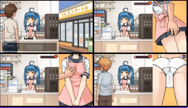 PC[像素触摸SLG】透明人间~对便利店女孩的瑟瑟恶作剧+全CG [2+1.4G][百度盘]