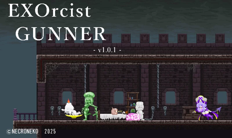 【动作ACT/像素全动态/生肉】驱魔人枪手V1.0.1 原版JP-EN [1+120MB][百度盘]