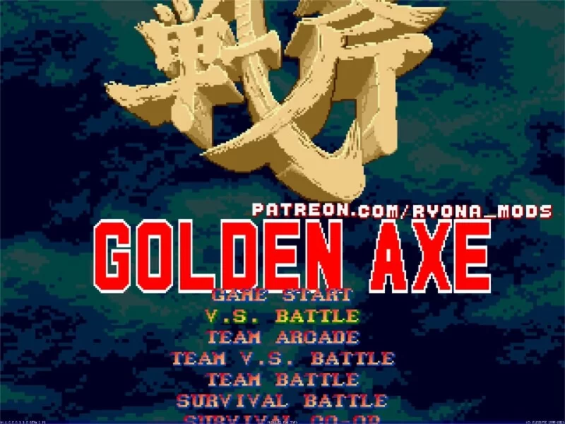 PC-ACT 格斗/像素全动态/生肉 Golden Axe Ryona Edition V0.9.1 原版EN [1+700MB][百度盘]