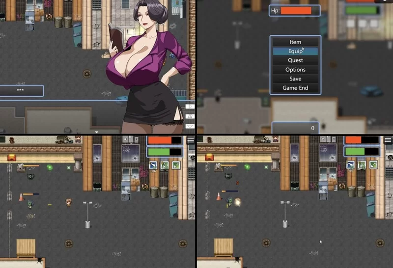 【欧美RPG/爆乳巨乳/汉化】僵尸与乌托邦V0.1.5 AI汉化 [1+600MB][百度盘]