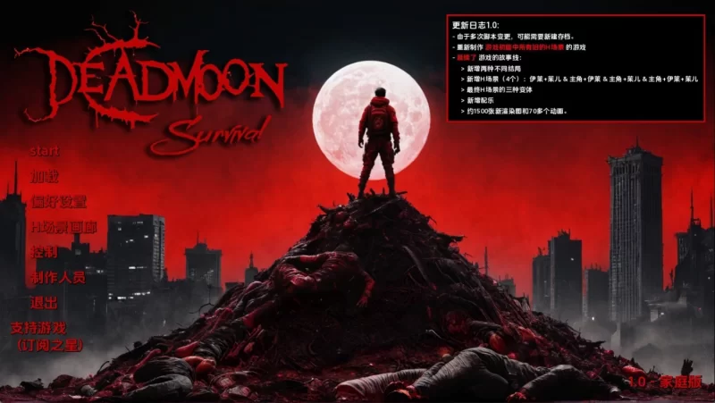 [SLG] [亚洲SLG/汉化/完结]死月生存v1.0完结 AI版[PC+安卓/6.25G/更新] [2+6.25G][百度盘]