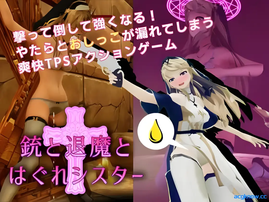 [PC][SLG/3D/官中/全动态]枪与退魔之流浪修女 銃と退魔とはぐれシスター Ver1.0.0 官方中文版[766M]