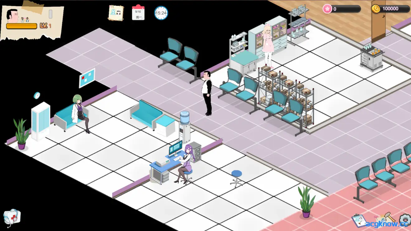 [PC][SLG/官中/动态/无码]黑山综合医院 BM General Hospital Ver2.9.1 官放中文步兵版 [1.96G]