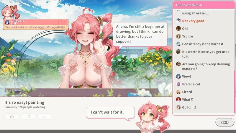 PC-SLG 养成/动态 直播启动！VTuber出道指南V1.0 AI汉化 [1+700MB][百度盘]