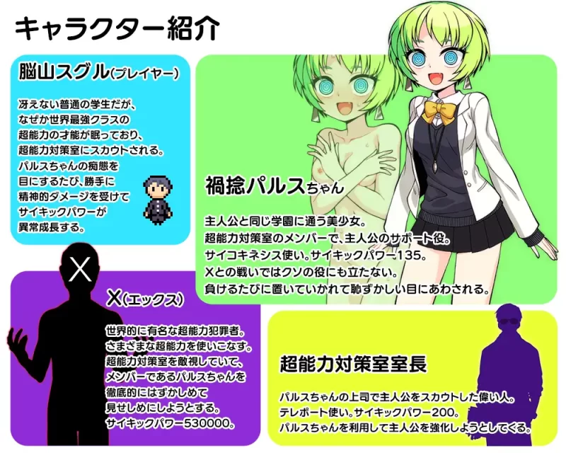 【PC/绿帽/NTR/汉化/洗脑/恶堕/露出】超能力大作战X [1+420M][百度盘]