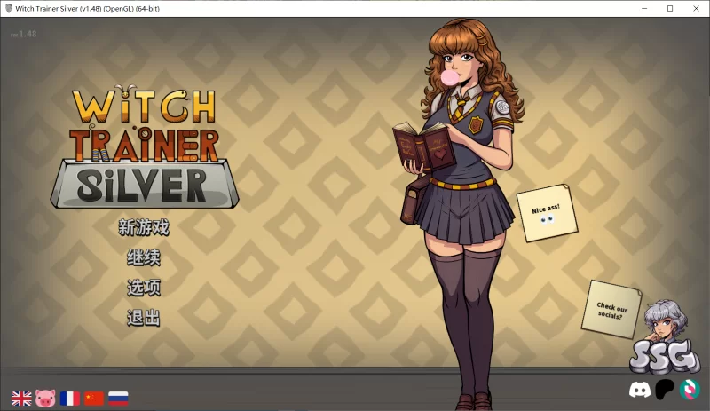 【SLG/官中不全/PC+安卓】调教赫敏 Witch Trainer: Silver Mod v1.48 [2+1.8G][百度盘]