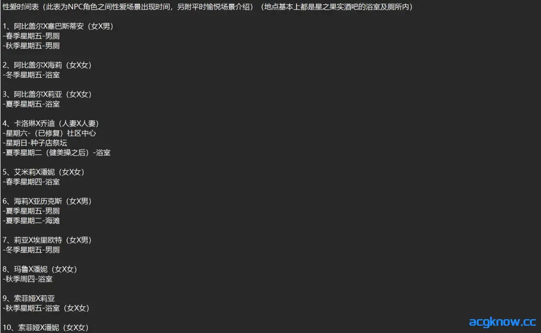 [PC] [RPG/官中/动态] 星露谷物语 瑟瑟谷物语 Ver2.0 色色MOD整合邪恶魔改版 官方中文版 [7.29G]