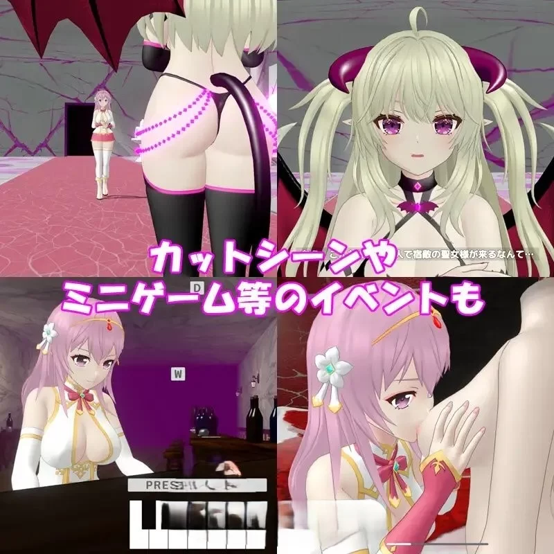 PC[ACT/中文/动态]圣女堕为淫魔之时V1.1.0 官方中文版[新作] [1+1.6g][百度盘]