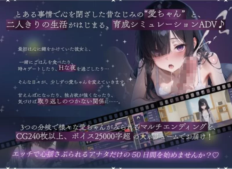 [PC同居互动SLG]与孤独少女的50天汉化版 [1+1.5g][百度盘]