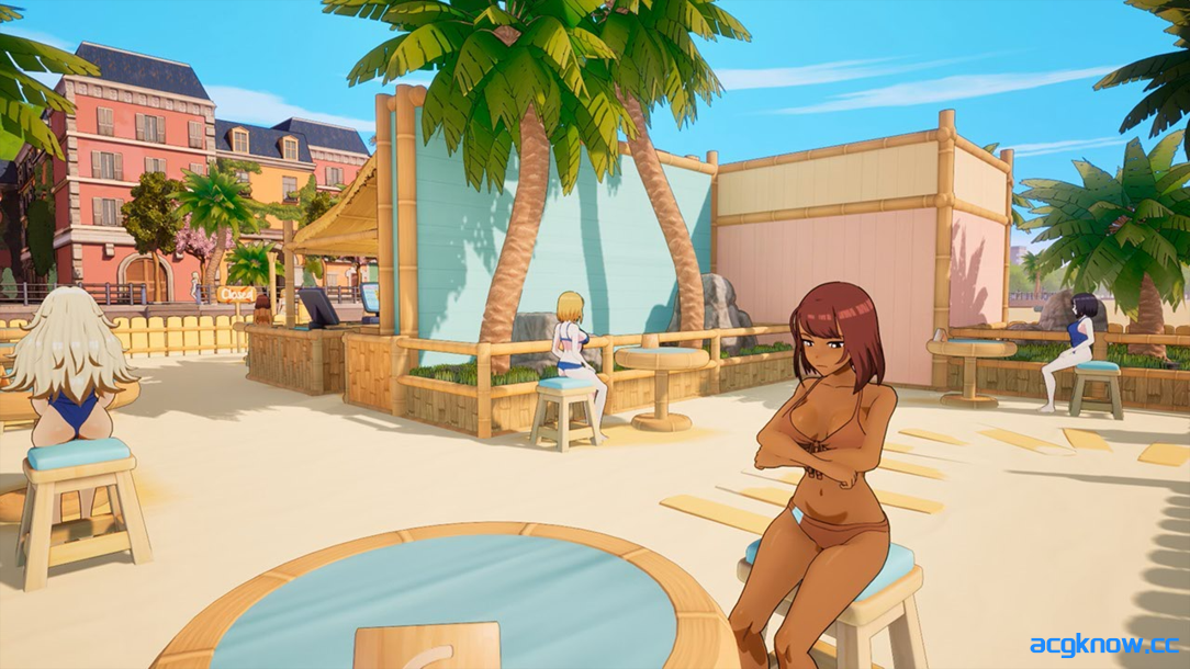 [PC][3D互动/中文/步兵] 二次元老婆沙滩酒吧 Waifu Beach Bar 官方中文步兵版 [2.62G]