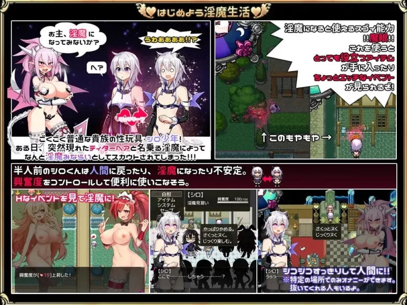 【PC/RPG】见习淫魔(♂)开工了v2.3 [2+850mb][百度盘]