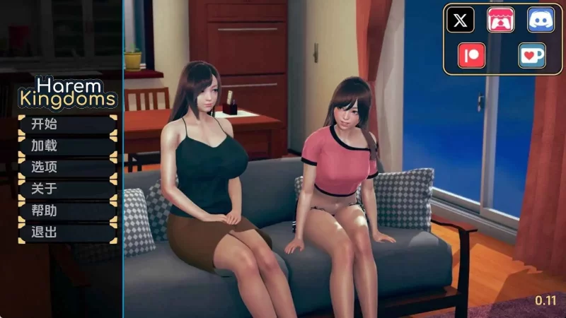 【欧美SLG/汉化/沙盒】后宫王国v0.12 AI版 [1+843M][百度盘]