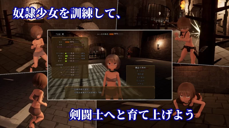 [3D养成/战斗H/更新/PC] 首枷的卢卡 欲望与荣耀 v2.2.0 生肉版 [1+2.7G][百度盘]
