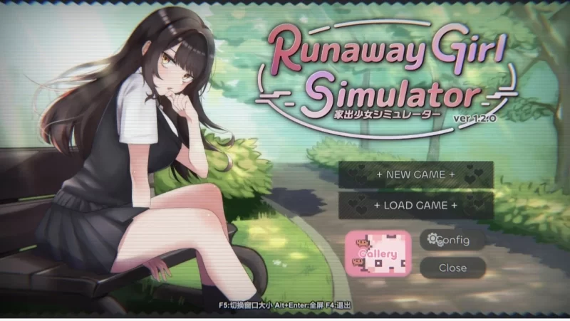 BUG修复【PC/亚洲SLG/2D/官中】家出少女模拟器V1.2.0 官方中文版 [1+1.18G][百度盘]