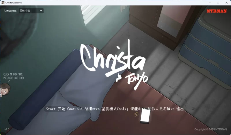 【SLG/中文/动态/PC】克莉斯塔 & 托尼奥V1.0+存档 [1+340M][百度盘]