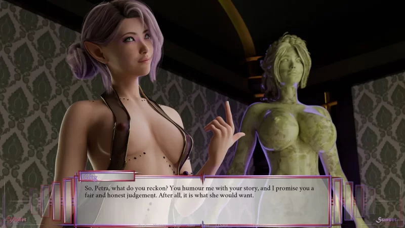 [PC+APK/扶她/扶上女/亚洲风3D/AI汉化] 紫罗兰日落 [1+864M][百度盘]