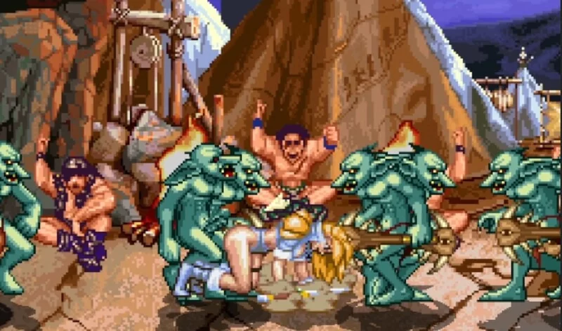 PC-ACT 格斗/像素全动态/生肉 Golden Axe Ryona Edition V0.9.1 原版EN [1+700MB][百度盘]