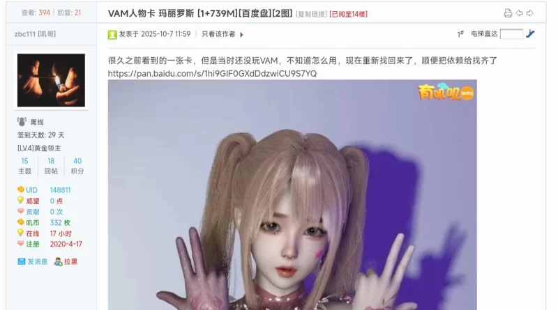VAM精品人物卡 玛丽罗斯 [1+739M][百度盘]