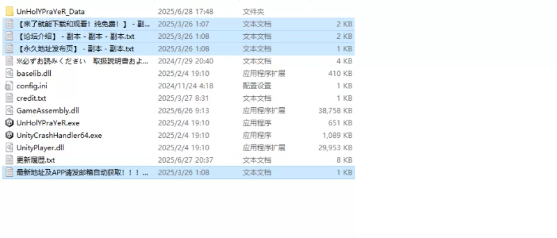 【动作ACT/全动态/官中】邪神祷告（UnHolY V25.0626 官方中文 [1+1.10G][百度盘]