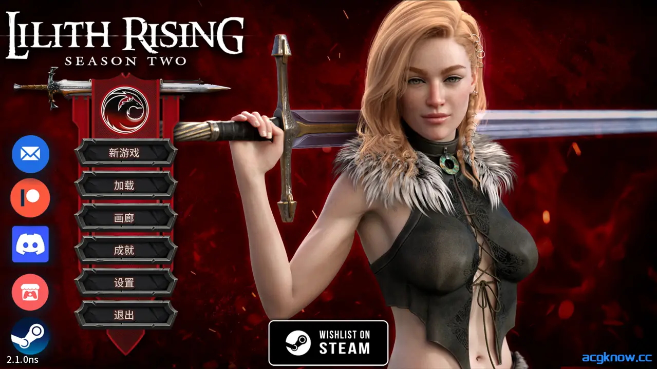 [PC] [欧美SLG大作/官中/动态] 莉莉丝崛起 Lilith Rising S2 第二季 Ver2.1.0 官方中文版 [5.84G]
