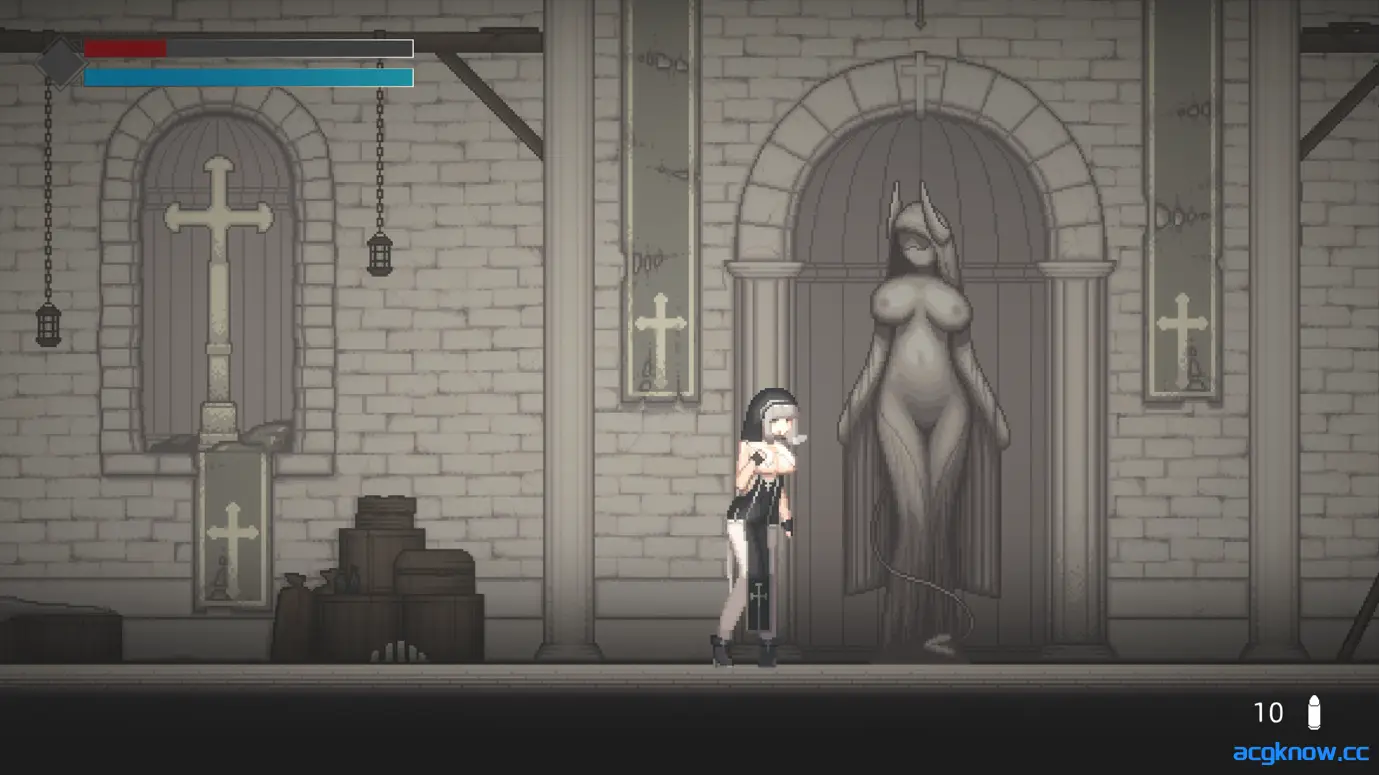 [PC] [像素ACT/官中/全动态] 维拉达尔修女 Sister Virodar Ver0.18 官方中文版 [394M]
