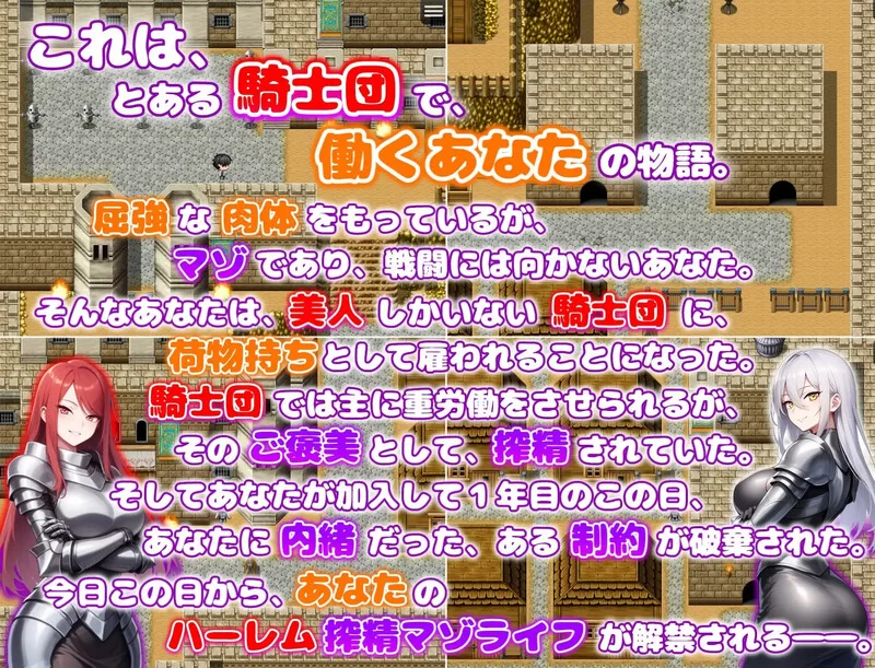 【回合RPG/AI生成/汉化】痴女骑士团的行李员V1.0 内嵌AI汉化 [1+1.10G][百度盘]