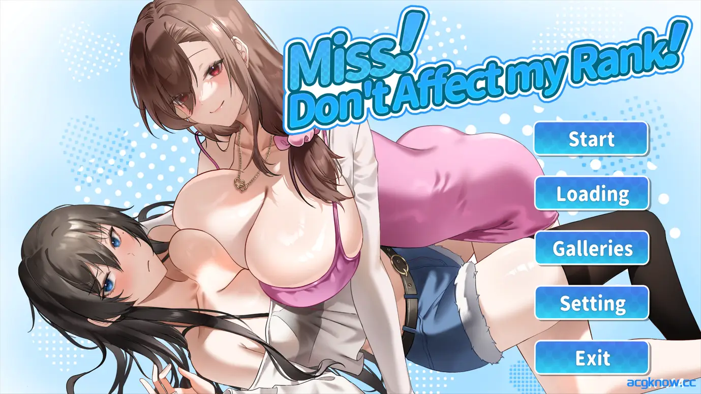 [PC][SLG/官中/动态] 小姐！别耽误我上分！ Ver1.1.14 官方中文步兵版 [6.16G]