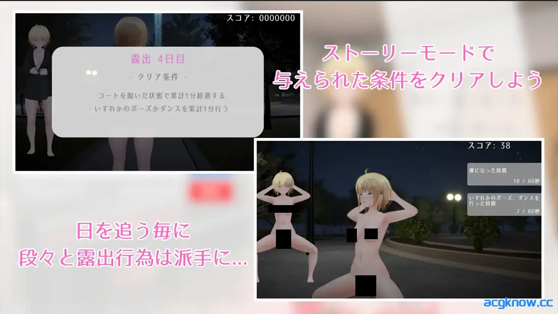 [PC] [3D互动/官中/全动态/露出] 户外露出少女莉娜 野外露出少女レナちゃん Ver1.0.0 官方中文版 [1.84G]
