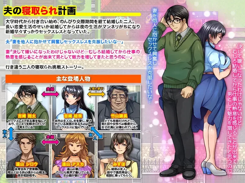 【探索RPG/都市生活/汉化】我给我丈夫的朋友V1.0 内嵌AI汉化 [1+900MB][百度盘]