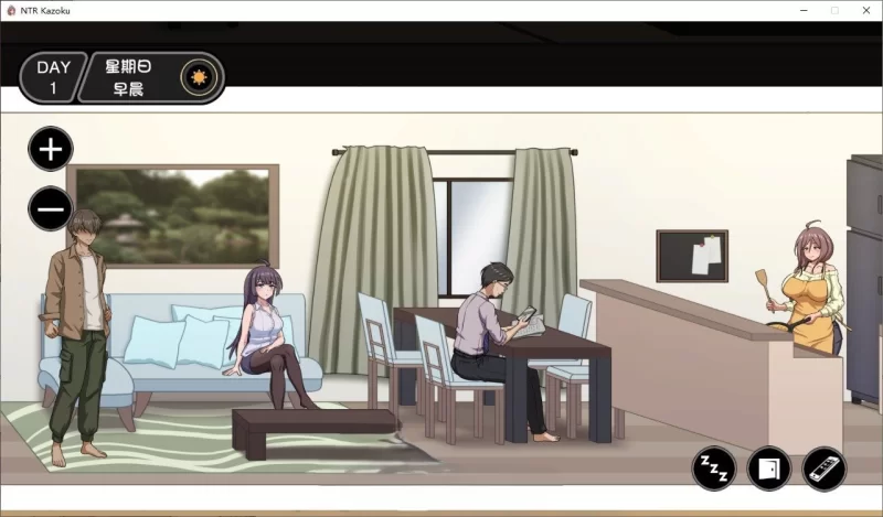 PC[互动SLG/汉化/动态]NTR家族 精翻汉化版+存档 [1+1.5g][百度盘]