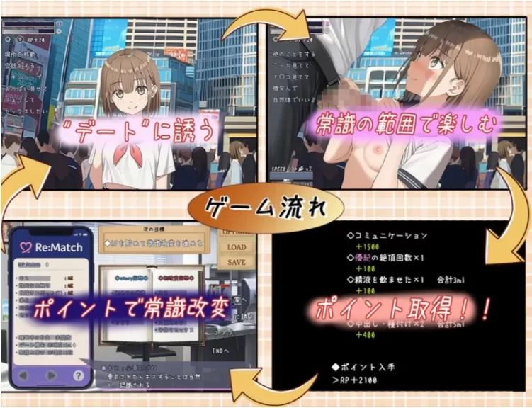 [PC/RPG/睡奸/露出/汉化]常识改变匹配~只属于两人的规则V1.0.2 [1+1.9G][百度盘]