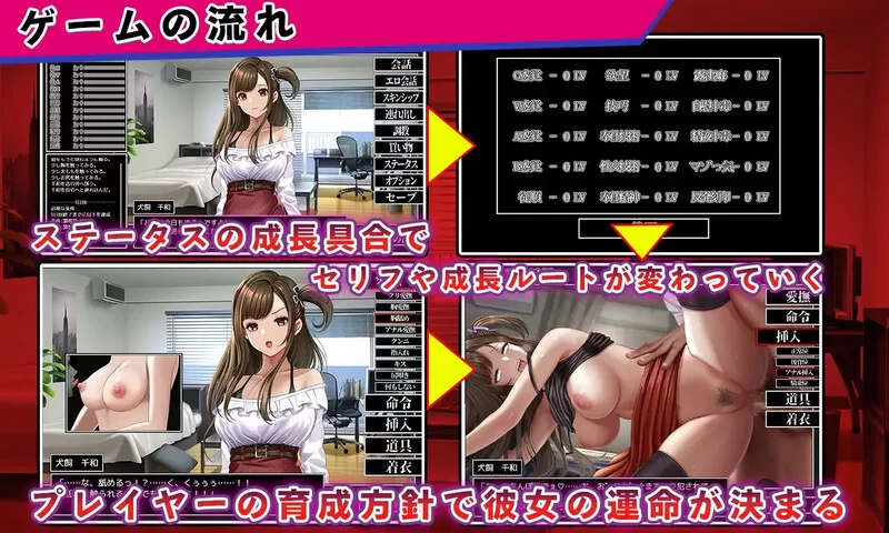 【调教SLG/全动态/汉化】女大学生犬饲千和调教V1.0 AI汉化 [1+1.30G][百度盘]