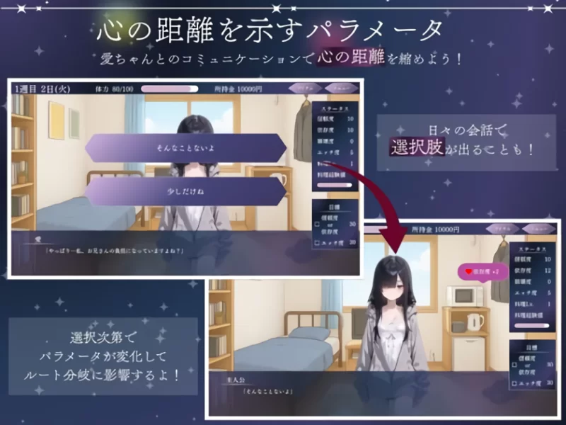 【电脑】新作[互动SLG/同居] 与孤独少女的50天 孤独少女との50日間 汉化版+自回想 [1+880m][百度盘]