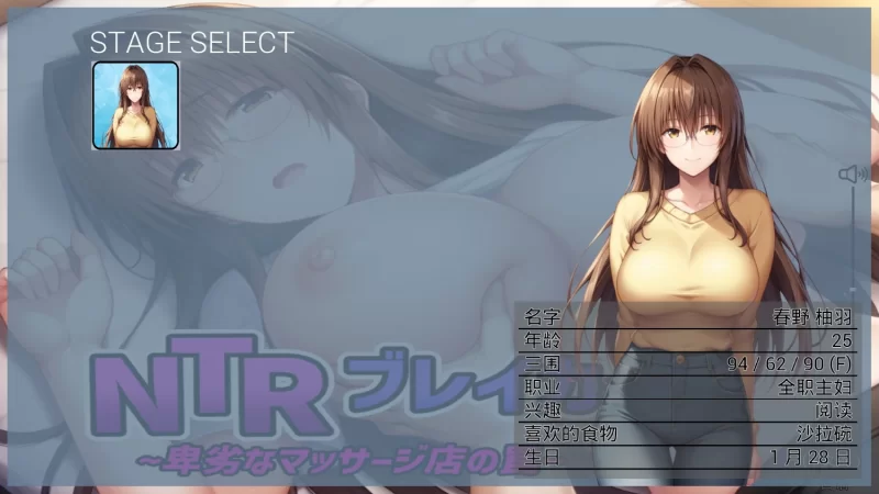 PC【人妻寝取互动SLG】NTR 破坏者 ～卑劣按摩店的陷阱官中版 [2+600m][百度盘]