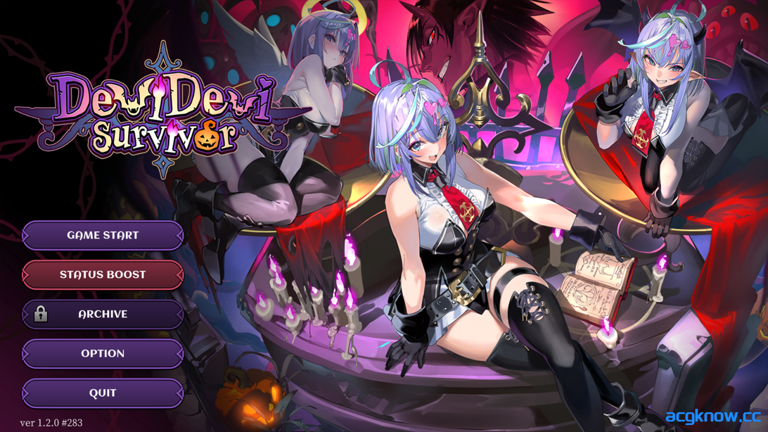 [PC][日系ACT/官中/步兵] 恶魔恶魔幸存者 DeviDevi Survivo Ver1.2.0 官方中文步兵版 [1.58G]