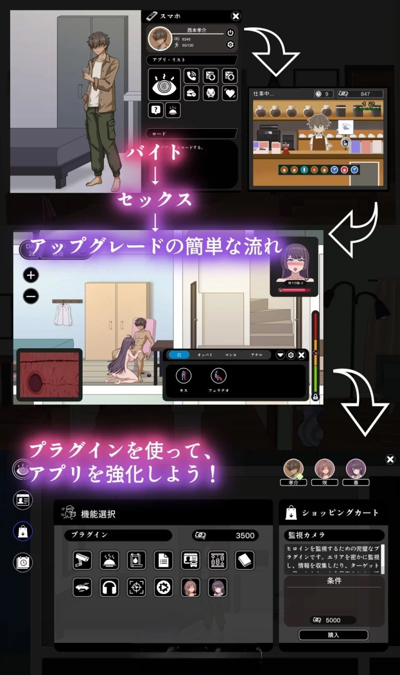 PC[互动SLG/汉化/动态]NTR家族 精翻汉化版+存档 [1+1.5g][百度盘]