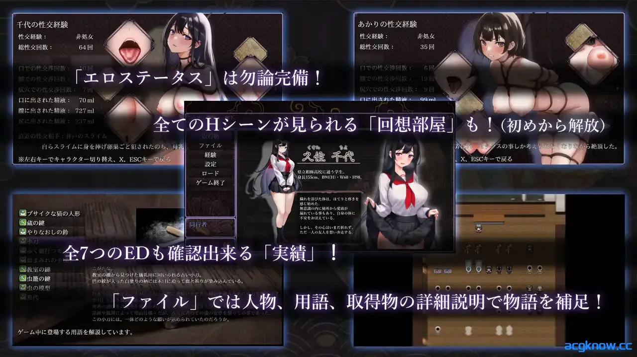 [PC+安卓joi] [日系RPG精品/官中动态] 八千代之结 ヤチヨノキヅナ 官方中文步兵版 [1.61G]