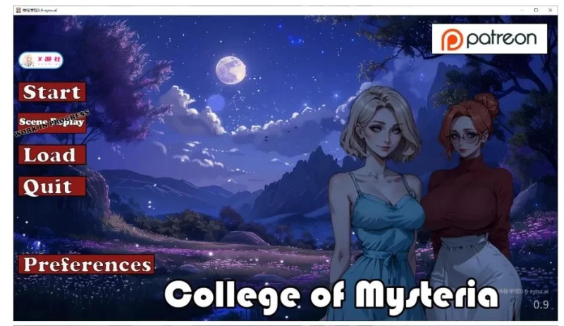 欧美SLG/AI汉化/NTR】神秘学院0.9 AI汉化版【PC+安卓 [1+2g][百度盘]