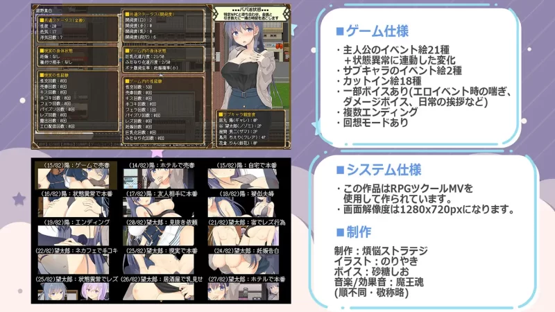 [PC-RPG] [RPG/个人DeepSeek R1汉化] 绀野真白在虚拟空间尝到了… [1+1.86G][百度盘]
