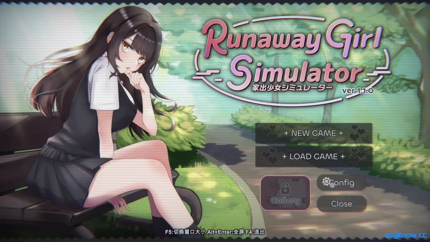 [PC][SLG/3D/官中/动态]逃跑少女模拟器 Runaway Girl Simulator Ver1.1.0[2.73G]