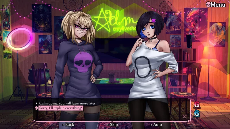 【肉鸽SLG/动态/官中】艾米的直播秀：地牢与女Demo STEAM官中 [1+5G][百度盘]