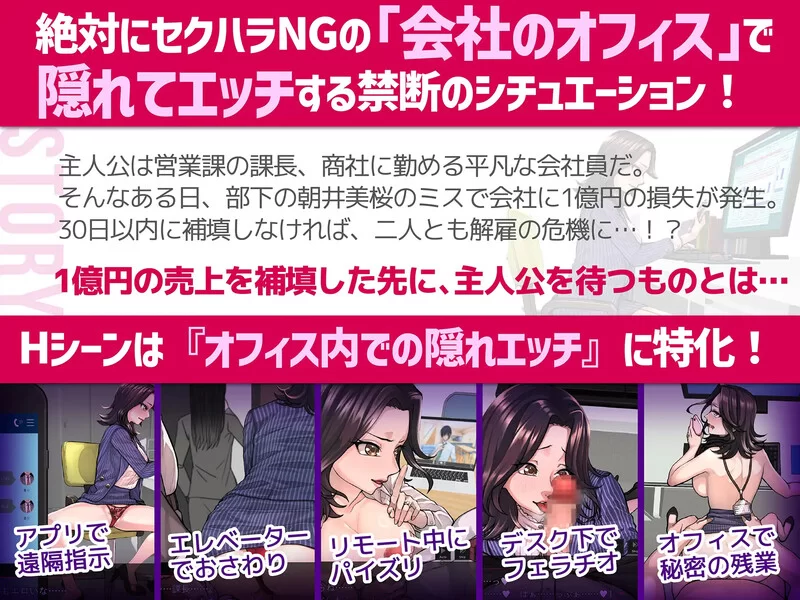 PC-SLG 互动/职场NTL 职场骚扰模拟器 V1.0 AI汉化 [1+1.60GB][百度盘]