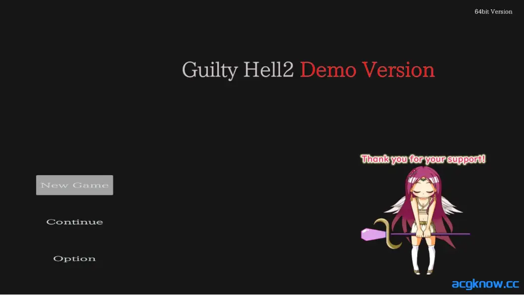 [PC][大型ACT/官中/全动态]纯白女神与亡者之都2 GuiltyHell2 Part43a 官方中文版[11G]