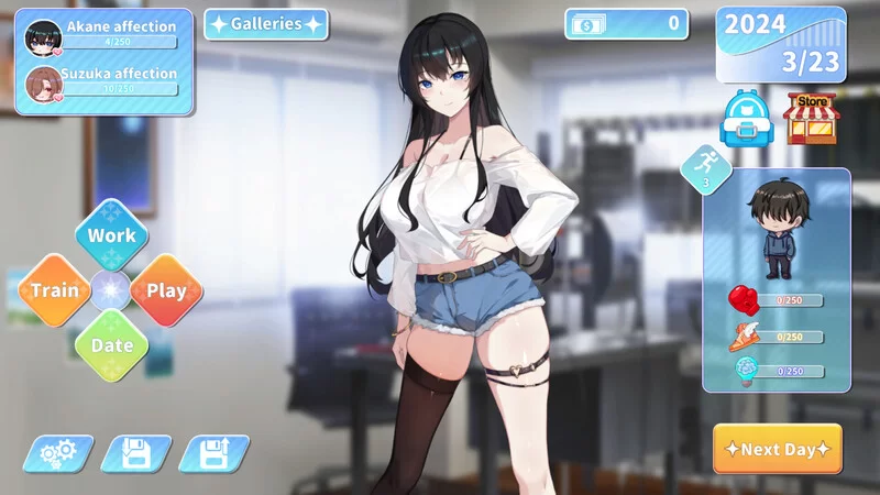PC-SLG 养成/动态 小姐！别耽误我上分！V1.1.18 STEAM官中 [1+2.3GB][百度盘]