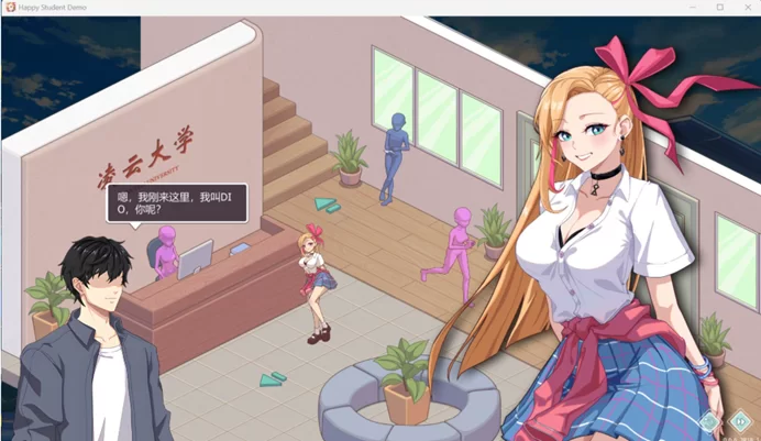 【养成互动SLG/中文/全动态/pc】爱与生活：幸福学生 V1.2.0官 [1+10g][百度盘]