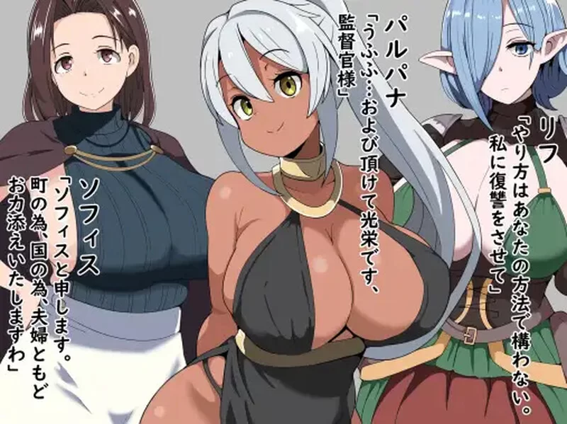 PC-RPG 回合/幻想后宫 恶德监督官与战火中的少女们 V1.0 AI汉化 [1+1.10GB][百度盘]